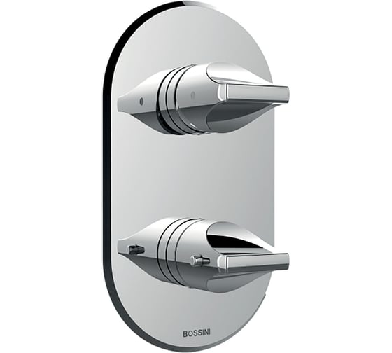Изображение товара Термостат универсальный Bossini Apice на 2-5 выходов, внешняя часть, хром Z00500.030