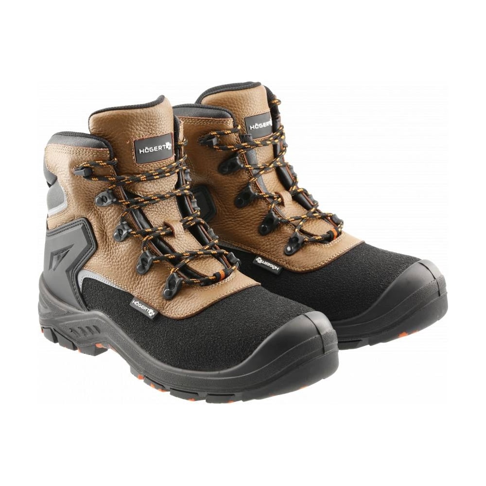 Ботинки рабочие HOEGERT TECHNIK MEPPEN S3L SR бежевый/черный 42 HT5K591-42
