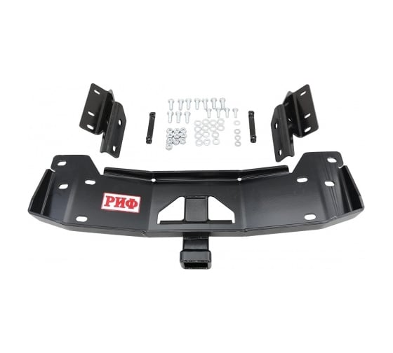 Изображение товара Фаркоп передний (переходник) РИФ для съемной лебедки, в штатный бампер УАЗ Патриот 2015+ RIF063-88000