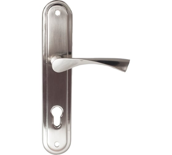 Изображение товара Ручка на планке Trodos AL76/85-L алюминий, никель 204487