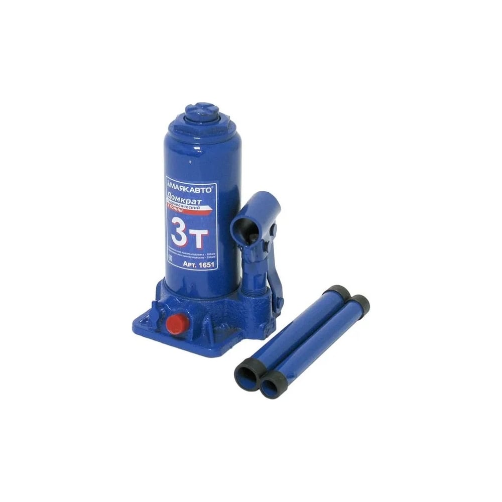 Изображение товара Гидравлический домкрат МаякАвто 3 т h=180-350 мм кейс