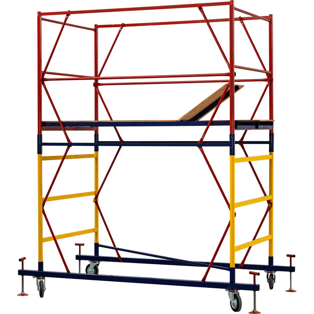 Изображение товара Стальная вышка промышленная ВПР 1.2x2.0 м, высота 2.8 м, грузоподъемность 250 кг