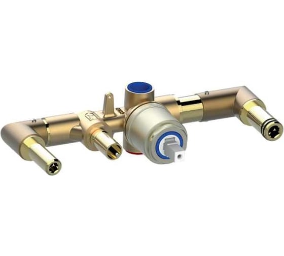 Изображение товара Скрытая часть встраиваемого смесителя для ванны Z00555/Z00557 Bossini Apice на 2 выхода Z00546