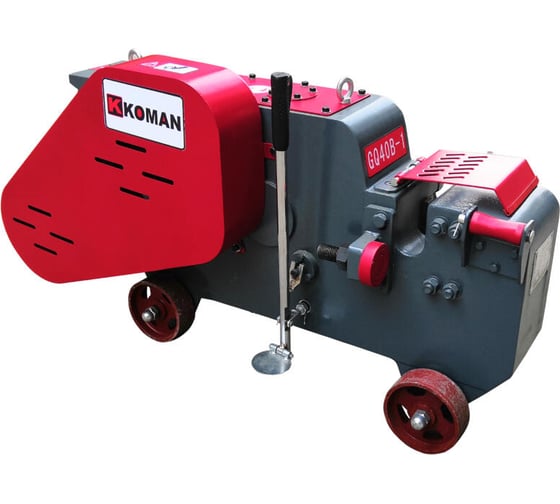 Изображение товара Станок для резки арматуры KOMAN 380V, 3Kw GQ40B-1