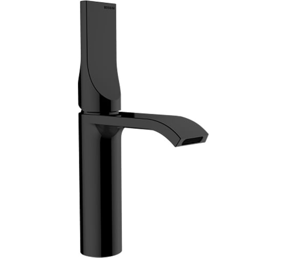 Изображение товара Смеситель для раковины Bossini Apice 249 мм, донный клапан, чёрный матовый E89603.073