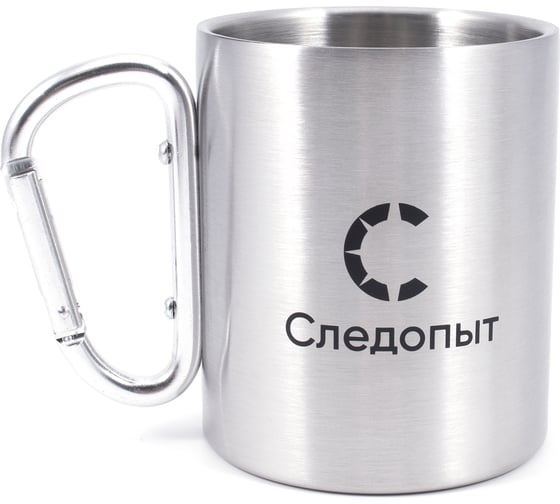 Изображение товара Кружка изотермическая Следопыт с ручкой-карабином, 300 мл PF-CWS-P128