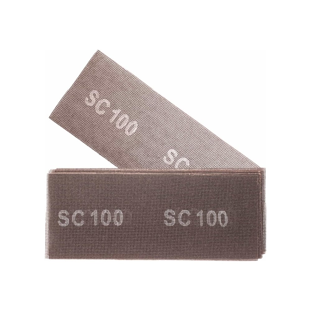 Изображение товара Универсальная шлифовальная сетка Р100 115х280 мм, 10 шт ZOLDER