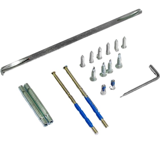 Изображение товара Комплект крепления для ручек на розетках Doorlock для a=90-115 мм, шток 8x160 мм 76044