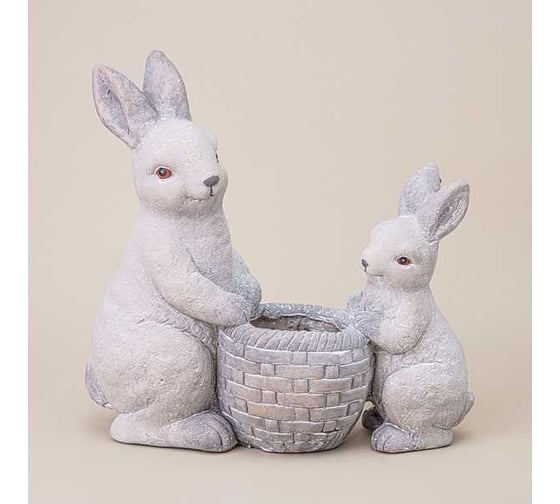 Изображение товара Кашпо Lefard Декоративные кролики 34x15x34 см 248-105