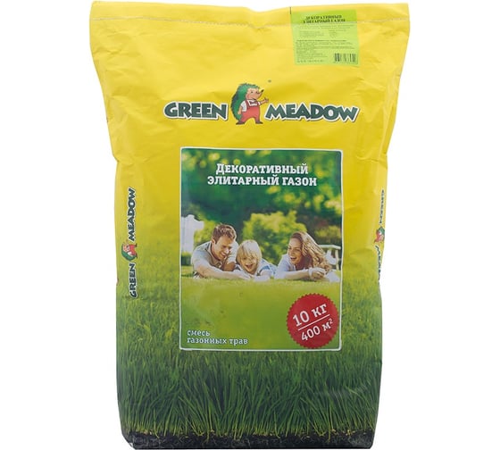 Изображение товара Семена GREEN MEADOW Декоративный элитарный газон 10 кг 4607160330556