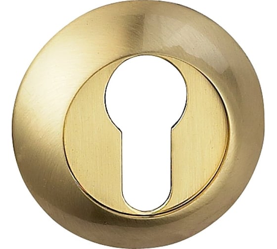 Изображение товара Ключевая накладка под евроцилиндр BUSSARE B0-10 S.GOLD 940000000197