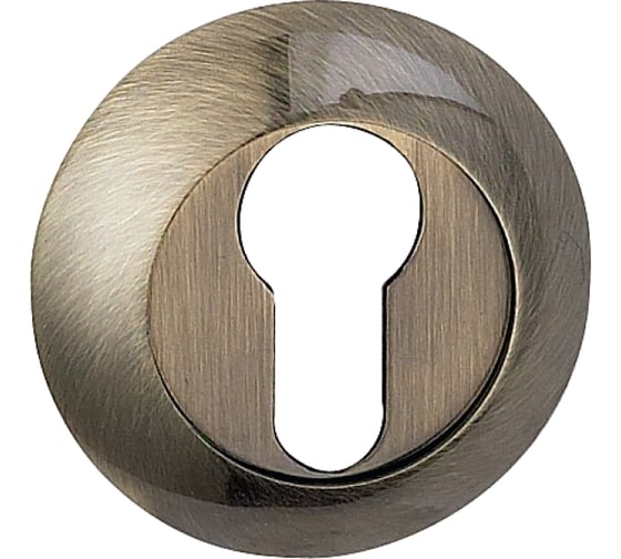 Изображение товара Ключевая накладка под евроцилиндр BUSSARE B0-10 ANT.BRONZE 940000000195