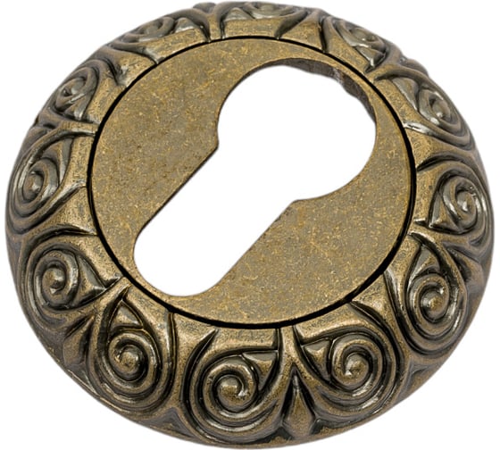 Изображение товара Ключевая накладка под евроцилиндр BUSSARE B0-20 ANT.BRASS 940000000814