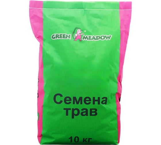 Изображение товара Семена газона GREEN MEADOW Декоративный газон для затемненных мест 10 кг 4607160330716
