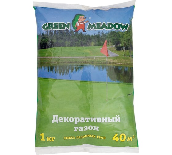 Изображение товара Семена газона GREEN MEADOW Декоративный газон Солнечный 1 кг 4607160330693