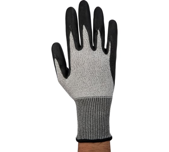 Изображение товара Перчатки ЛЭВ трикотажные, полиэфирные, с усиленным полиуретановым покрытием 168109/4