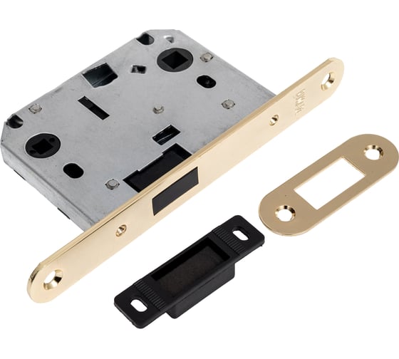 Изображение товара Бесшумная магнитная сантехническая защелка BUSSARE MAG50/70 GOLD 940000000852