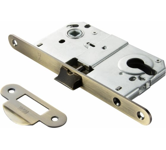 Изображение товара Защелка под ручку и цилиндр BUSSARE BUS 2085 ANT.BRONZE 940000000816