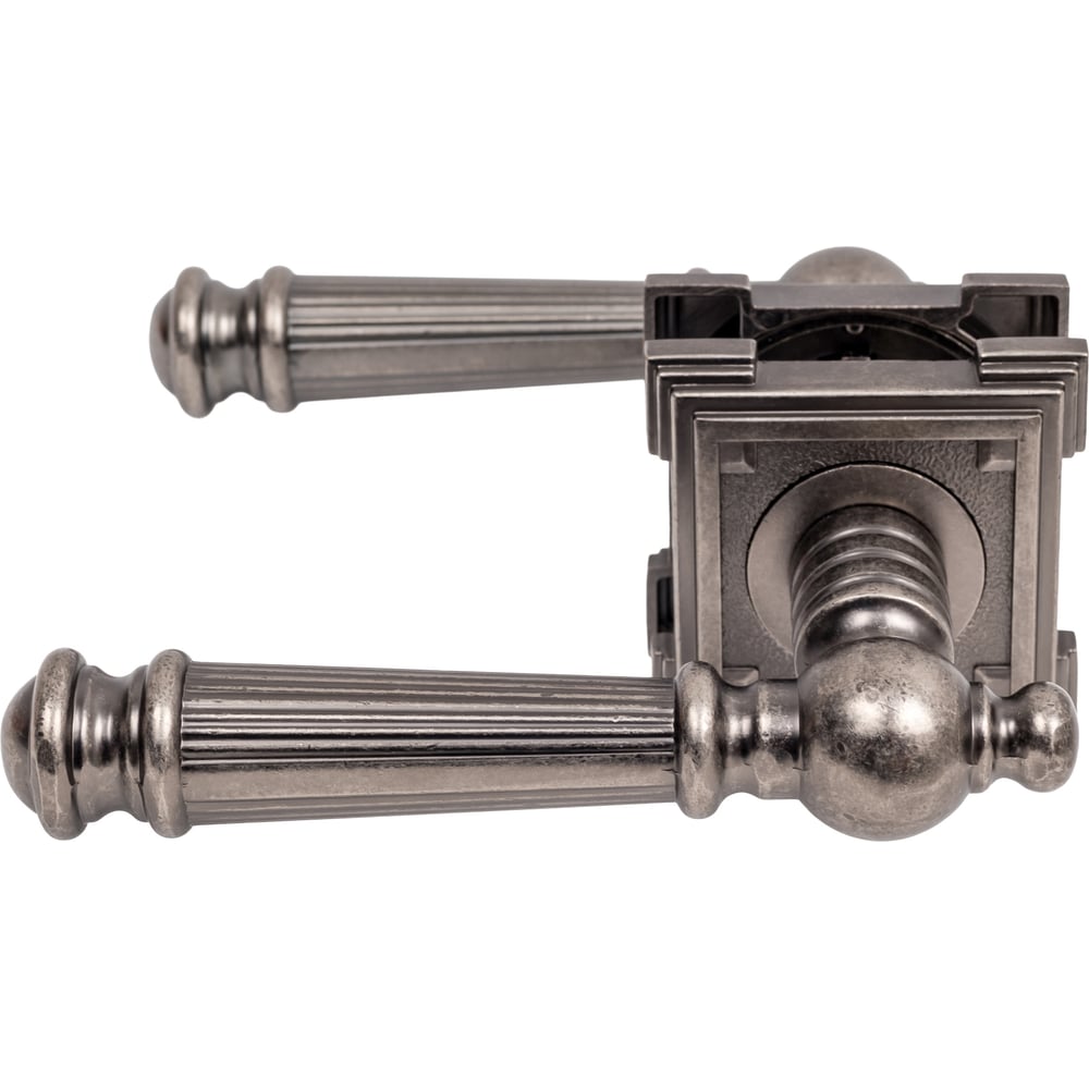 Изображение товара Дверные ручки ADDEN BAU CASTELLO VQ212 AGED SILVER из цам для межкомнатных дверей