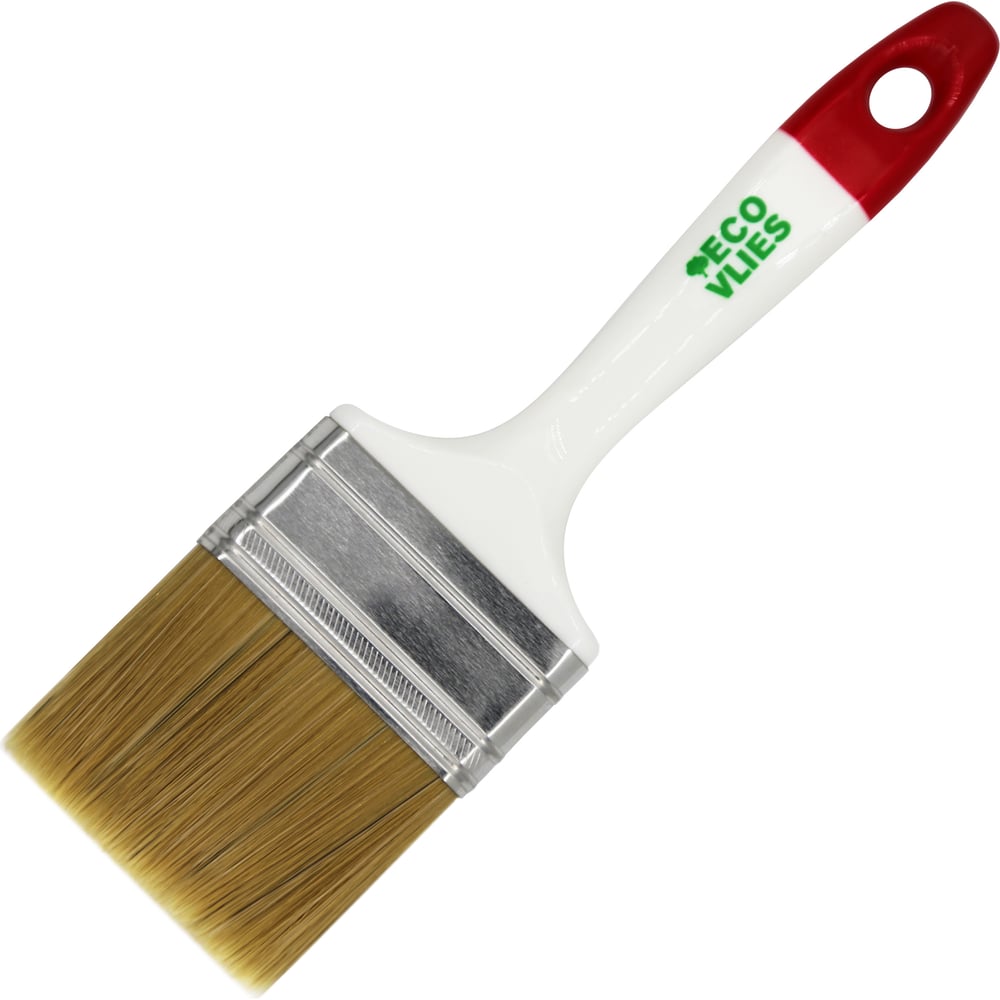 Изображение товара Профессиональная плоская кисть Ecovlies EUROTOP RED 70мм для отделочных работ