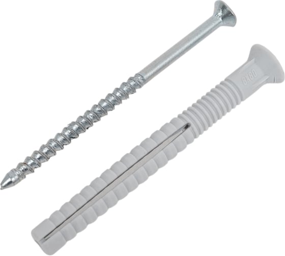 Изображение товара Дюбель-гвоздь RMG М 8x80, пластик, потай, 50/1000 ДГП-08-080-050