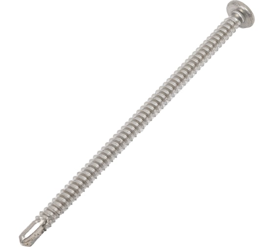 Изображение товара Саморез RMG с полукруглой головкой, сверло, DIN 7504N, НЕРЖ А2, 4.8x90, 280/1680 СПГСВ-7504М-48-090-00280