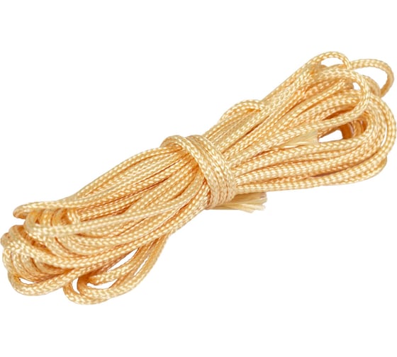 Изображение товара Шнур для фиксации проводов на изоляторах МЕЗОНИНЪ цвет - карамель, GE70005-34