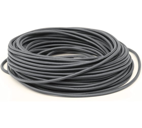 Изображение товара Провод МЕЗОНИНЪ монтажный круглый ПВХ 2х0,75, цвет- графит GE70160-38