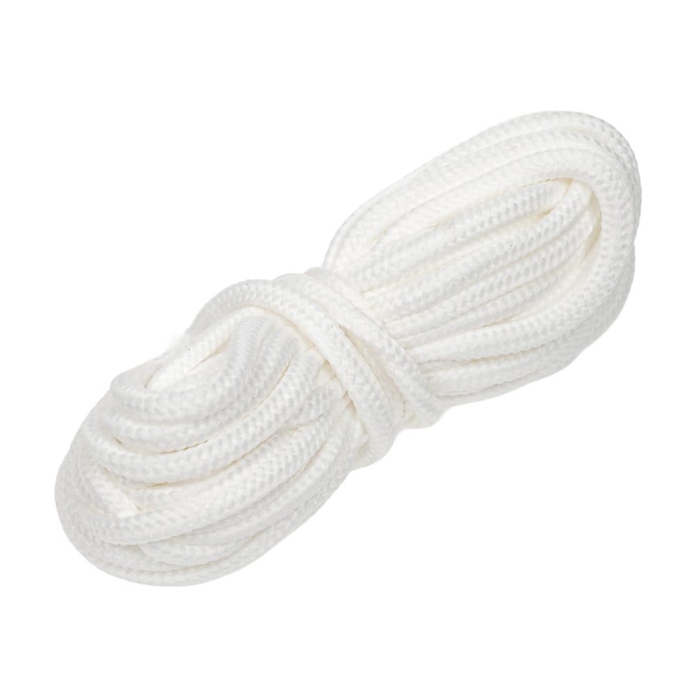 Изображение товара Шнур для фиксации проводов на изоляторах МЕЗОНИНЪ GE70005-01, белый, 5 м