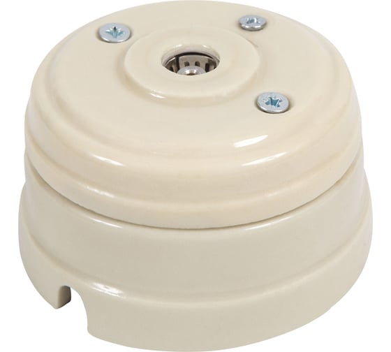 Изображение товара TV розетка МЕЗОНИНЪ оконечная, цвет - слоновая кость GE70321-02