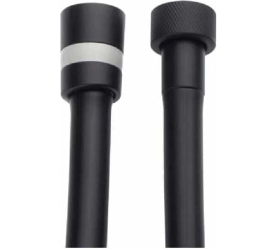 Изображение товара Шланг душевой Bossini Cromolux из армированного нейлона, 1500 мм, черный матовый A00258C.073