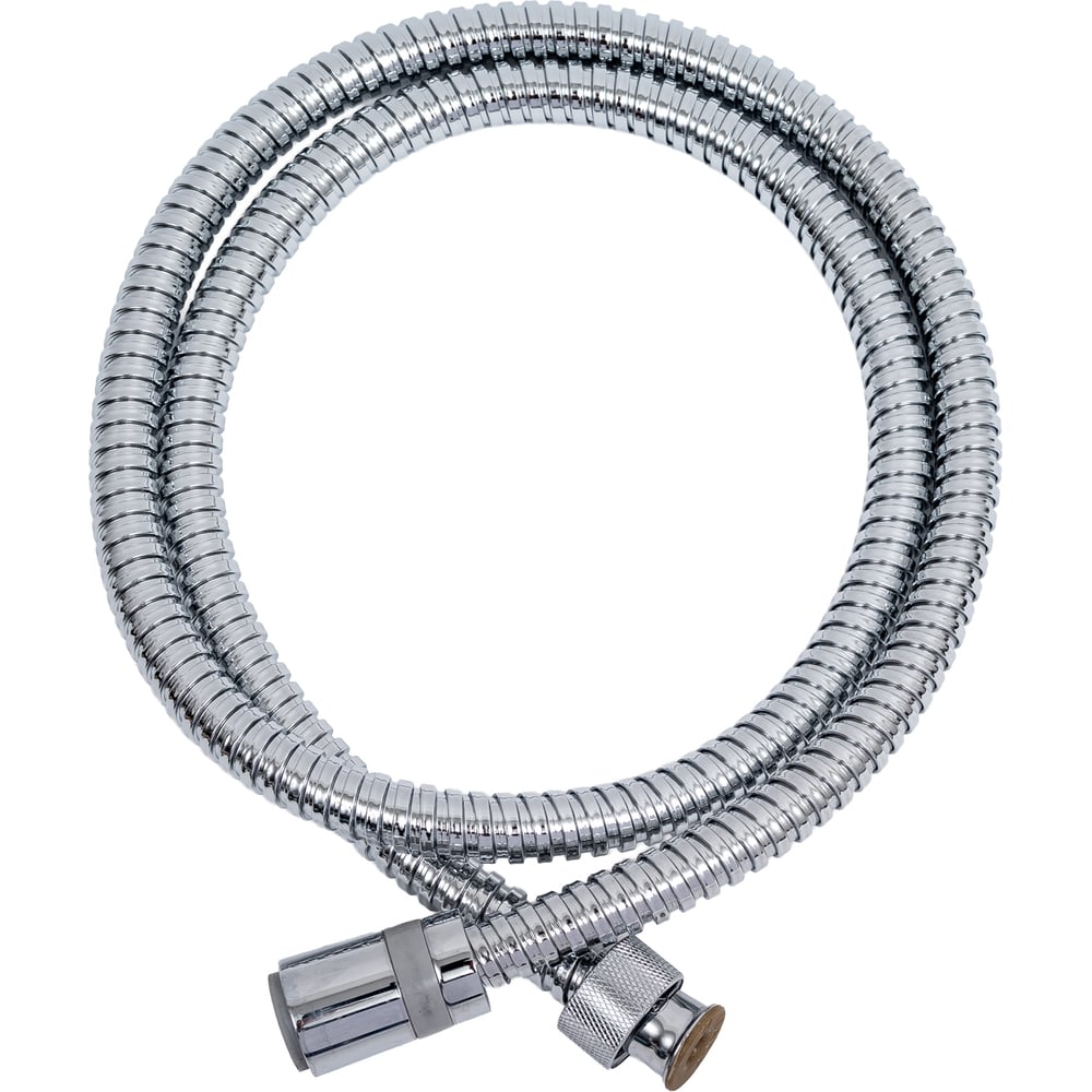 Изображение товара Шланг душевой Bossini Doppia из латуни двойного фальцевания, 1250 мм, хром A00048B.030