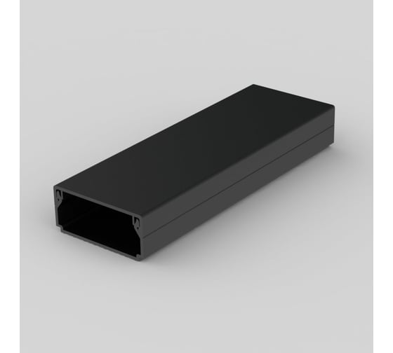 Изображение товара Кабельный канал KOPOS серии CLASSIC LHD 40x20 (FD) (Цвет черный) LHD 40X20_FD
