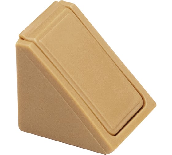 Изображение товара Уголок монтажный PL одинарный, с крышкой совместно 09, бук светлый, 20 шт. 35984