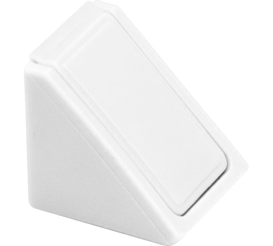 Изображение товара Уголок монтажный PL одинарный, с крышкой совместно 02, белый, 20 шт. 36275