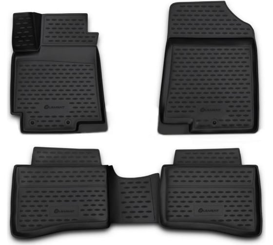 Изображение товара Коврики 3D в салон Element подходят для HONDA Civic (XI) 2021- 3шт. (полиуретан) / Хонда Цивик ELEMENT3DA68611210k