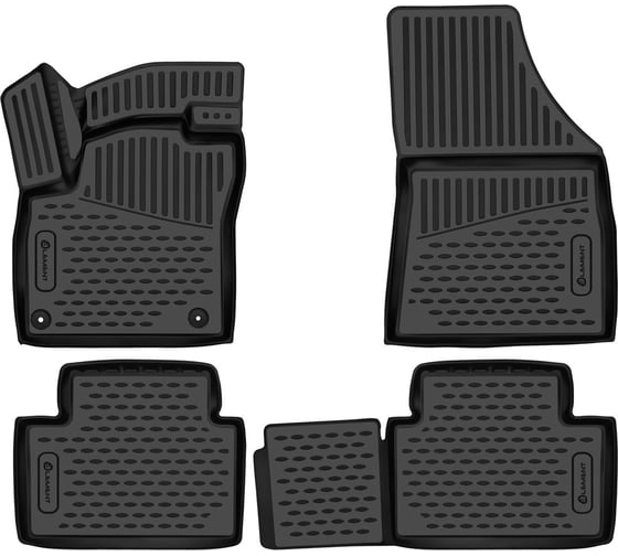 Изображение товара Коврики 3D в салон Element подходят для FAW Bestune T55 2021-, Внедорожник 5 дв., 4шт. (полиуретан) / ФАВ Бе ELEMENT3DA68305210k