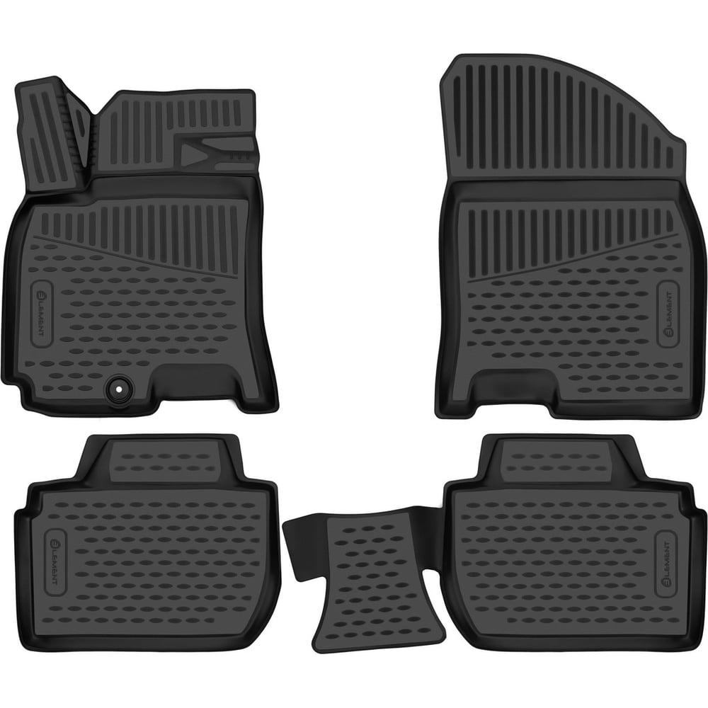 фото Коврики 3d в салон подходят для baic u5 2023-, element element3dan0473210k