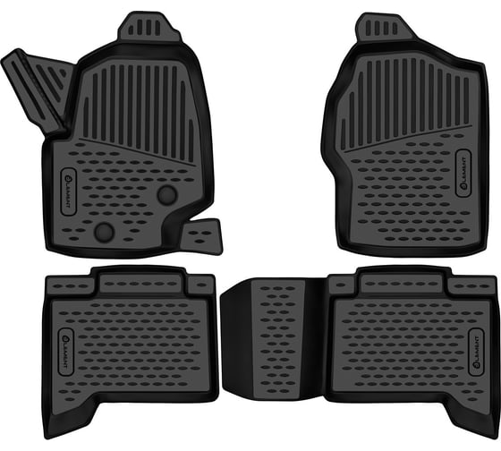 Изображение товара Коврики 3D в салон Element подходят для BAIC BJ40 2023 - 4шт. (полиуретан) / Би Джей 40 ELEMENT3DAN0609210k