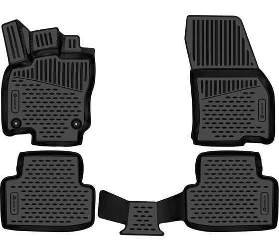 Изображение товара Коврики 3D в салон Element подходят для JETTA VS5 2023 - 4шт. (полиуретан) / Джетта ВС5 ELEMENT3DAN0572210k