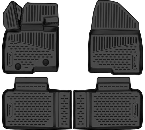 Изображение товара Коврики 3D в салон Element подходят для BAIC X55 2023 - 4шт. (полиуретан) / Х 55 ELEMENT3DA70891210k