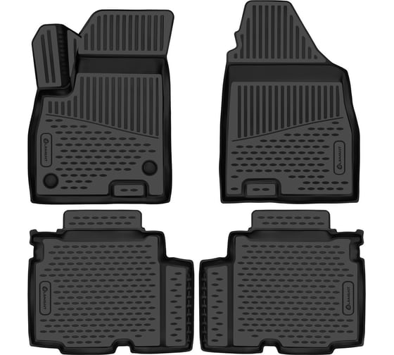 Изображение товара Коврики 3D в салон Element подходят для JETOUR X90 Plus 2023-, Внедорожник 5 дв. 5мест, 4шт. (полиуретан) / ELEMENT3DAN0580210k