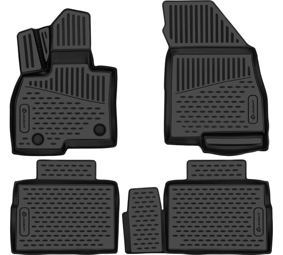 Изображение товара Коврики 3D в салон Element подходят для JAECOO J7 2023-, кросс., 4шт. (полиуретан) / Джаеку Джей 7 ELEMENT3DA70886210k