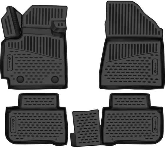 Изображение товара Коврики 3D в салон Element подходят для CHANGAN CS55PLUS (I Рестайлинг) 2021- 4шт. (полиуретан) / Чанган ELEMENT3DA70156210k