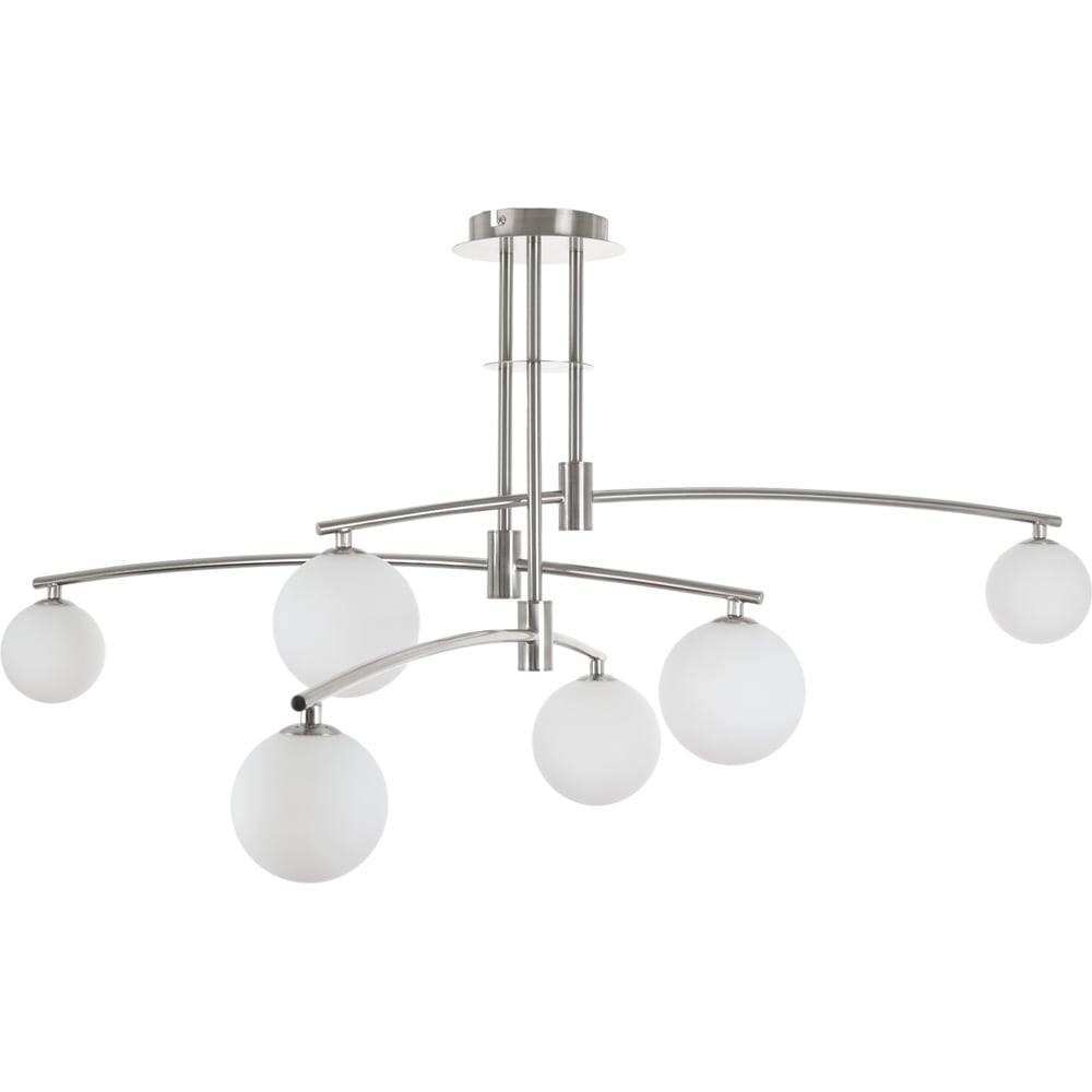 Изображение товара Потолочная люстра на штанге MyFar Stacy MR1015-6P современная модель