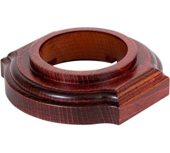 Изображение товара Рамка МЕЗОНИНЪ 1-местная Элегант красное дерево GE70721-27