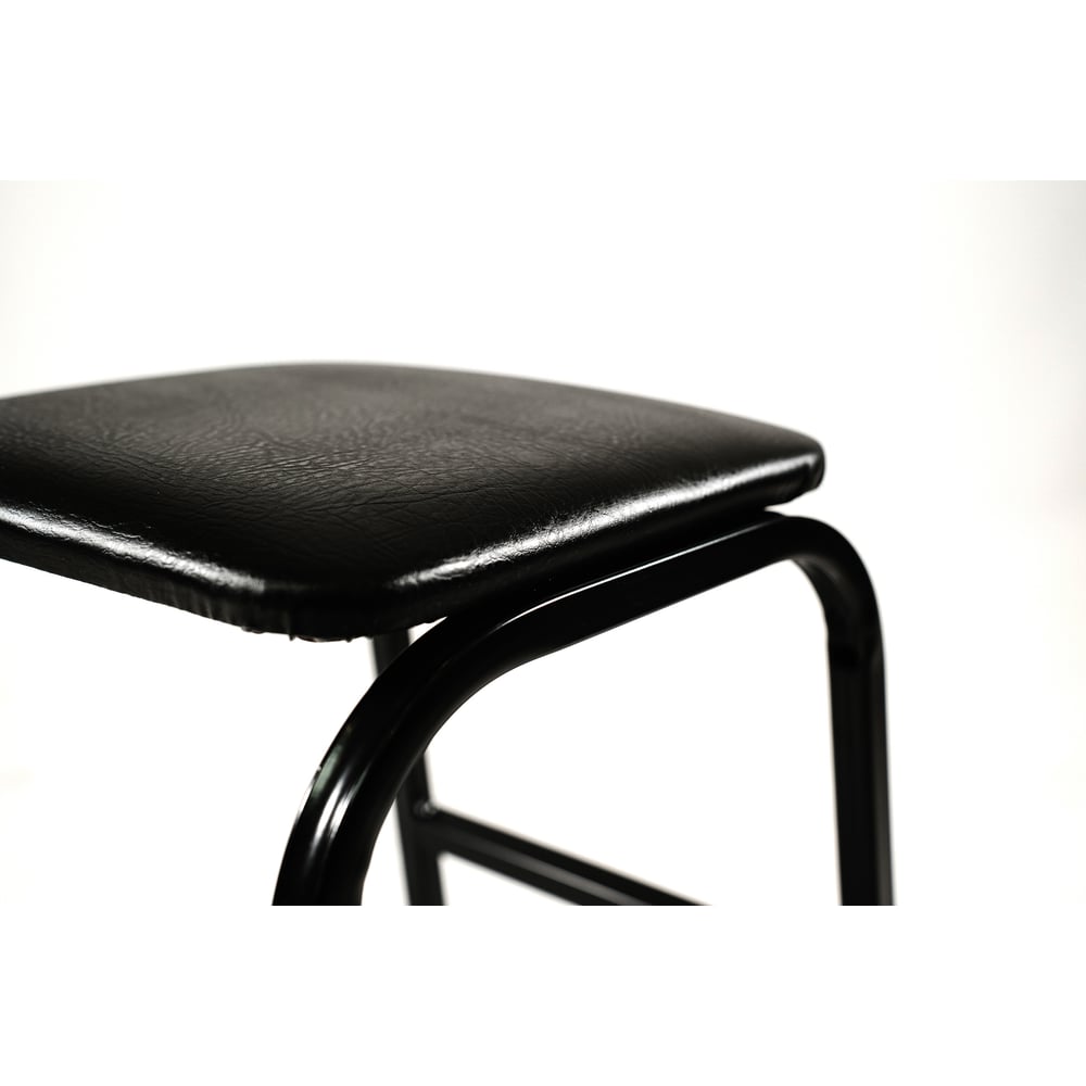 Изображение товара Табурет Монтана М черный с мягким сиденьем