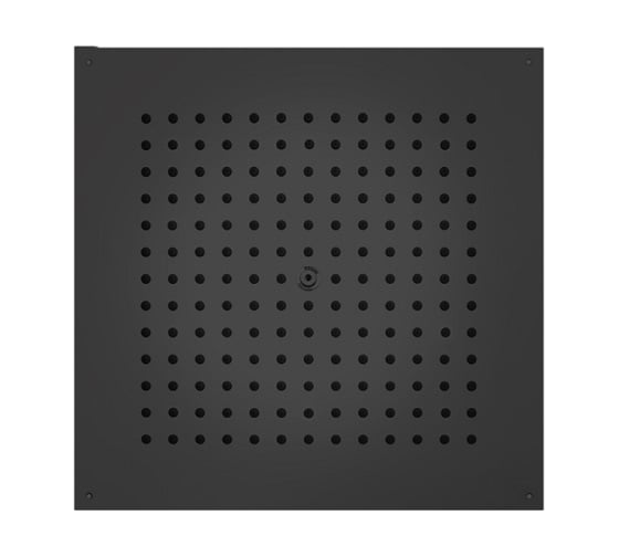 Изображение товара Потолочный душ Bossini Dream-Cube Flat тропический дождь 470x470 мм, цвет nero opaco H38459.073