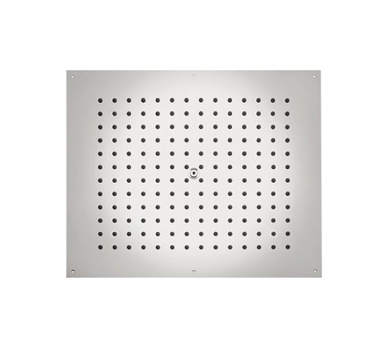 Изображение товара Потолочный душ Bossini Dream-Rectangular Flat 570x470 мм для установки в потолок, в комплекте с гибкой подводкой, цвет хром H38391.030
