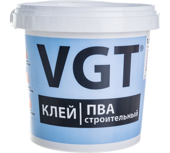 Изображение товара Клей ПВА VGT строительный 1 кг 11604908